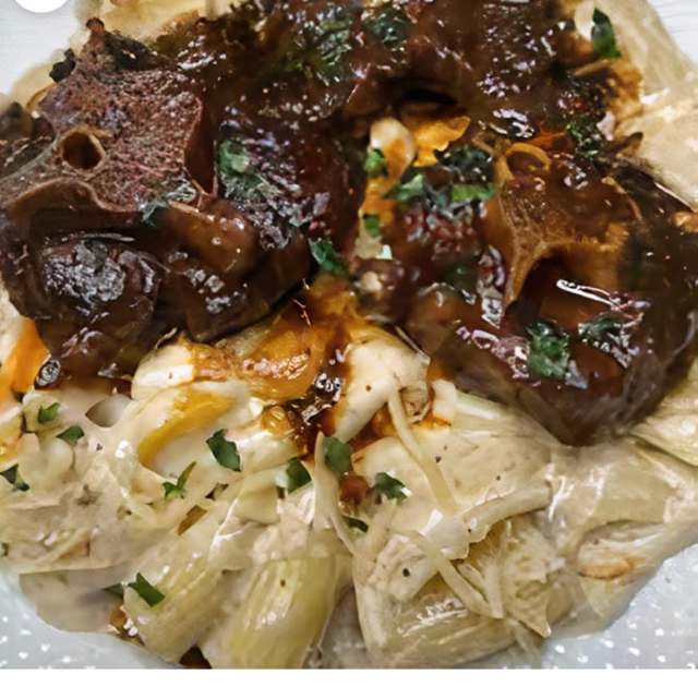 Oxtail Rasta Pasta.