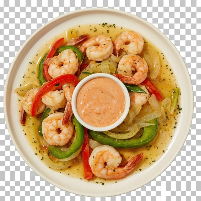Garlic Shrimp.