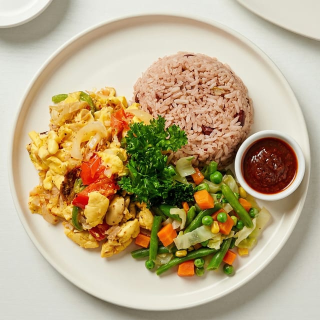 Ackee & Salt Fish.