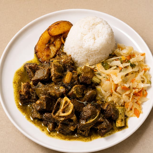 Curry Goat.