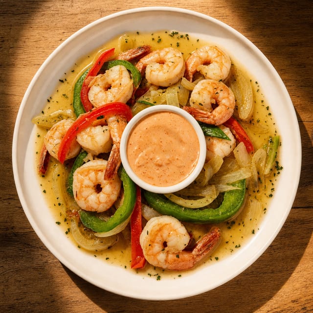Garlic Shrimp.