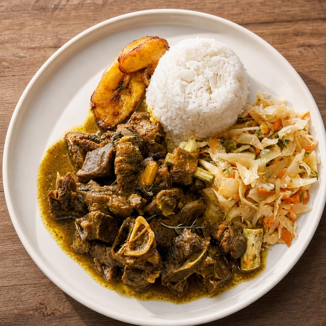 Curry Goat.