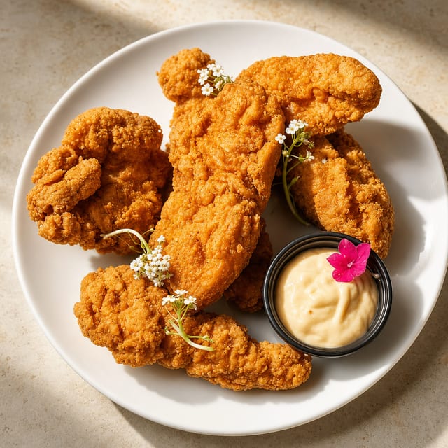Krispy Krunchy Chicken Fingers.