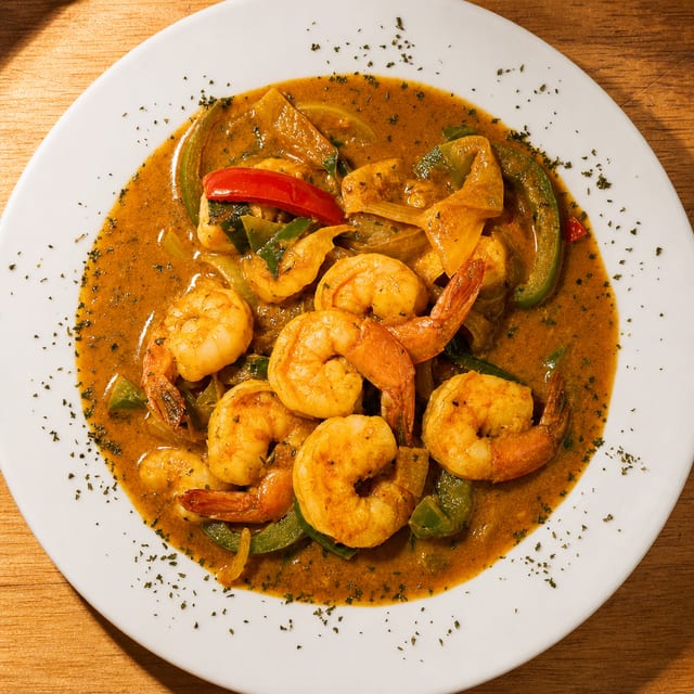Sweet Chili Shrimp.