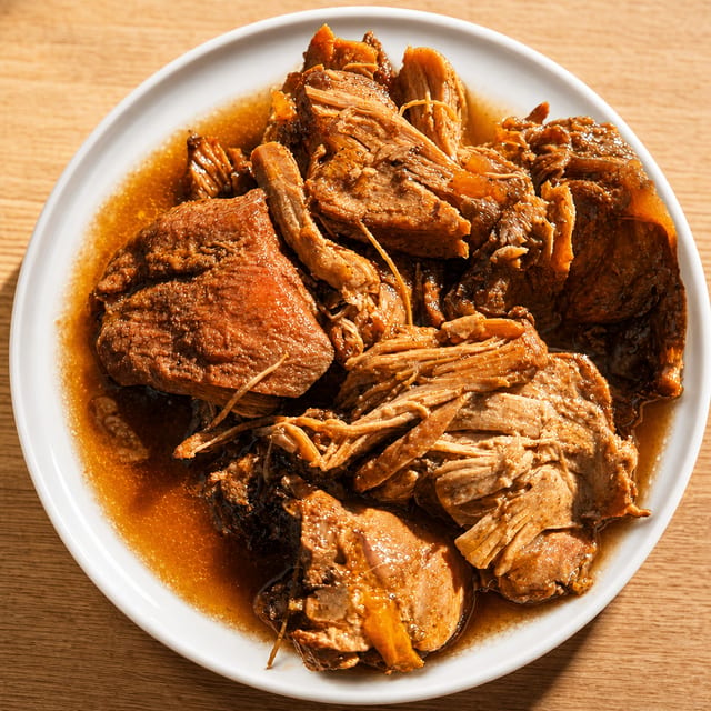 Brown Stew Chicken.