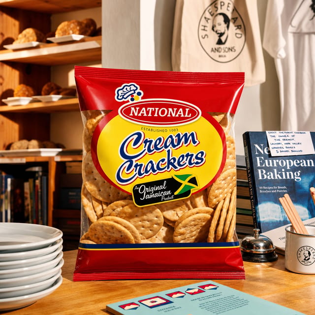 Jamaica Cream Crackers.